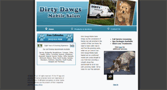 Desktop Screenshot of dirtydawgsmobilesalon.com